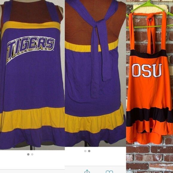 🧡OSU Halter top dress🧡. Size small - Picture 2 of 7